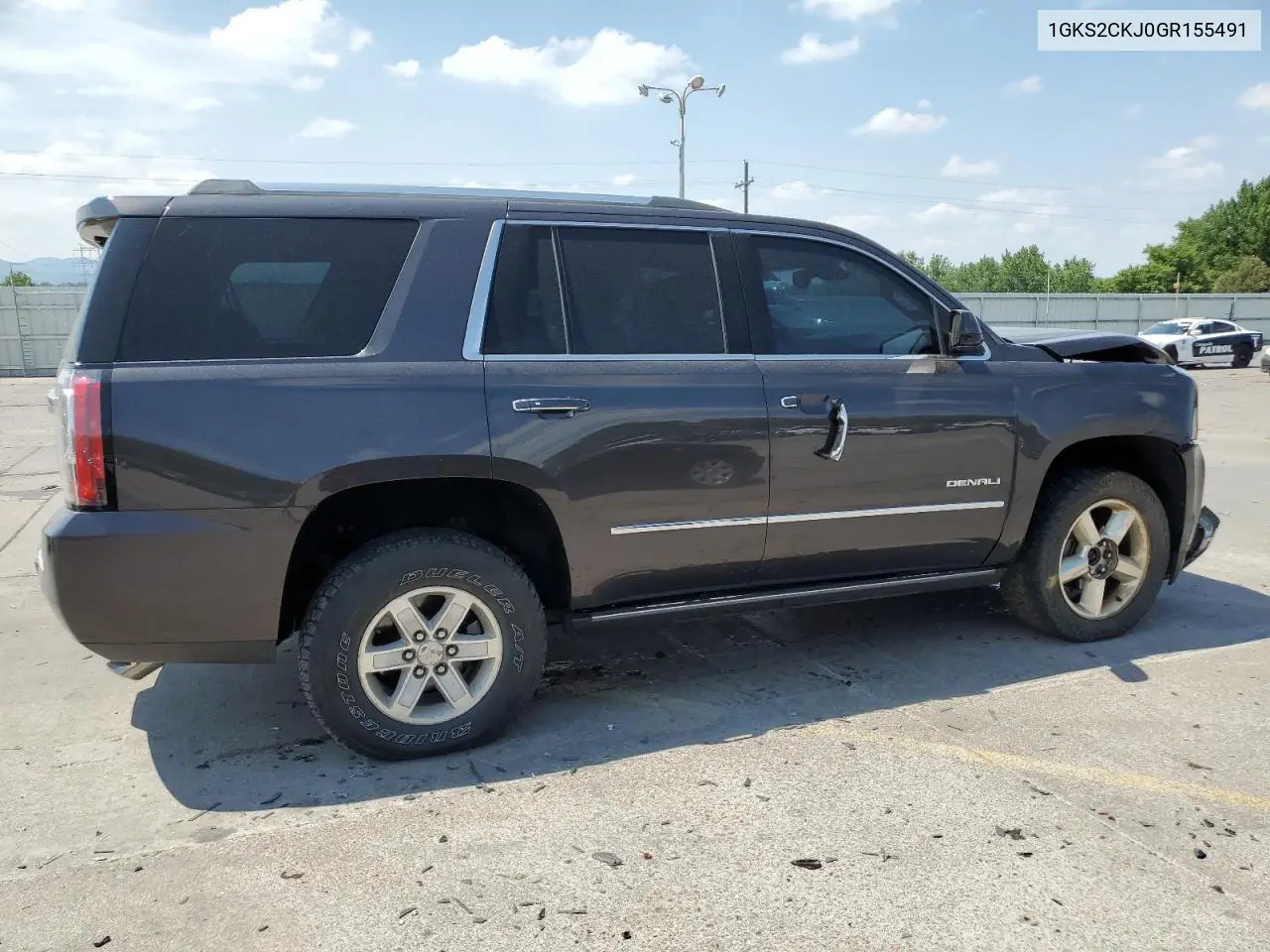 2016 GMC Yukon Denali VIN: 1GKS2CKJ0GR155491 Lot: 62957675