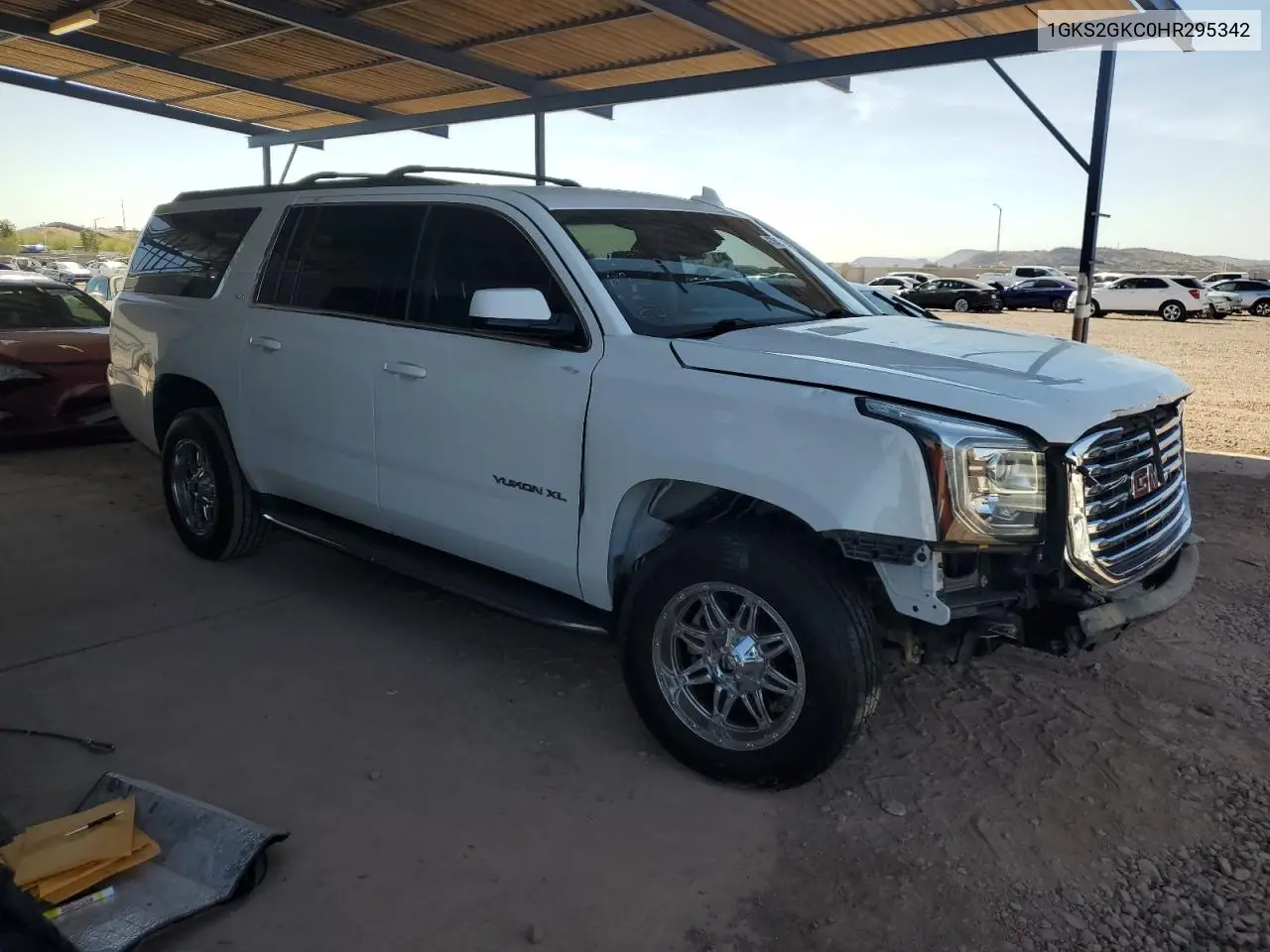2017 GMC Yukon Xl K1500 Slt VIN: 1GKS2GKC0HR295342 Lot: 47842685