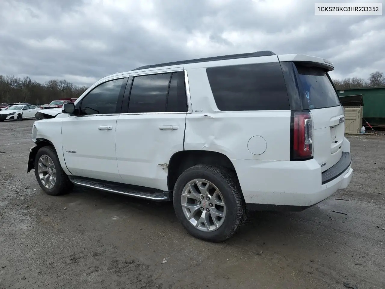 2017 GMC Yukon Slt VIN: 1GKS2BKC8HR233352 Lot: 53174265