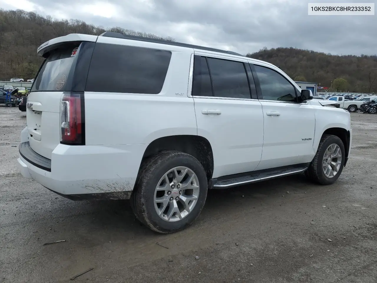 2017 GMC Yukon Slt VIN: 1GKS2BKC8HR233352 Lot: 53174265