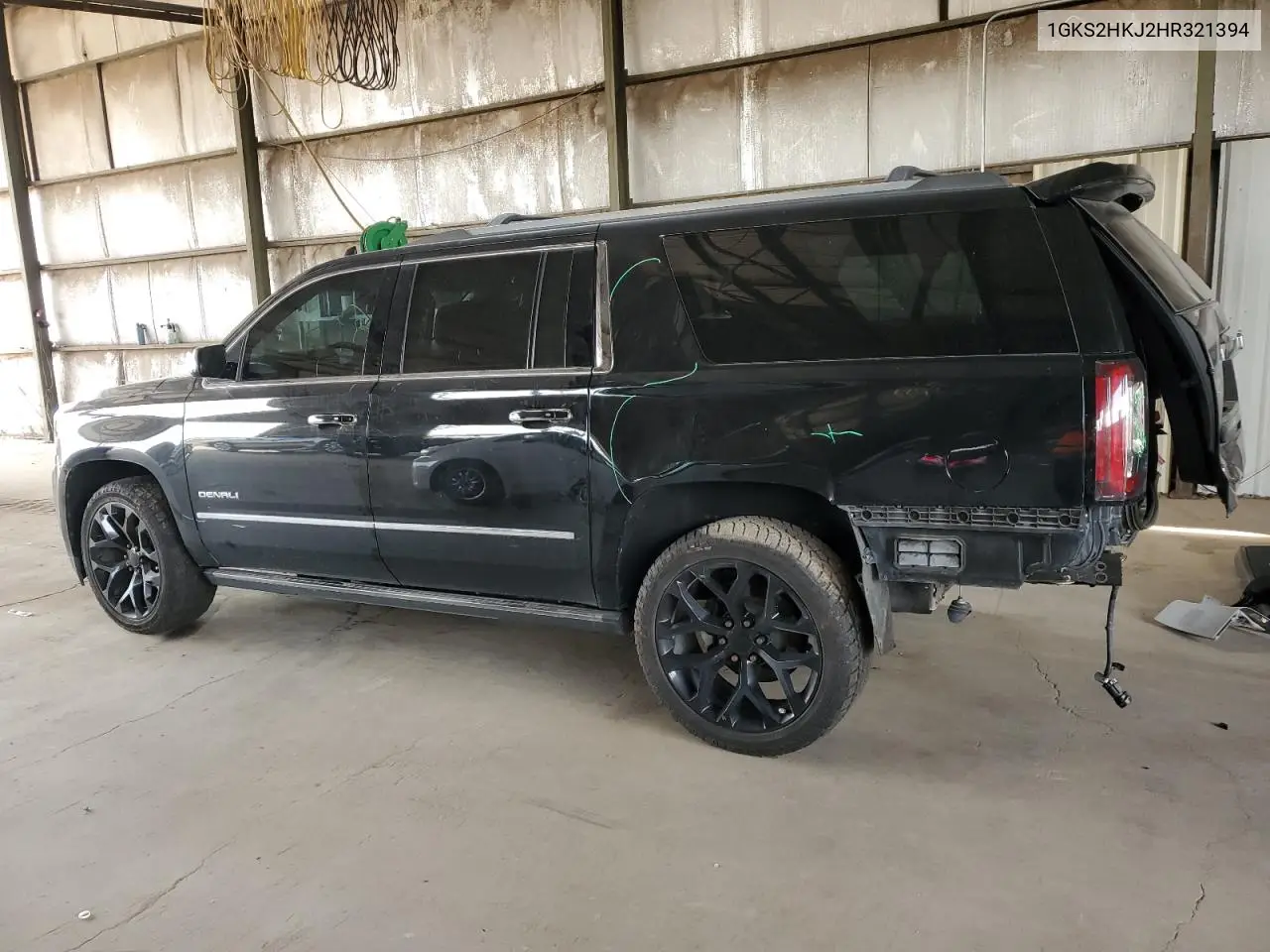 2017 GMC Yukon Xl Denali VIN: 1GKS2HKJ2HR321394 Lot: 55498825