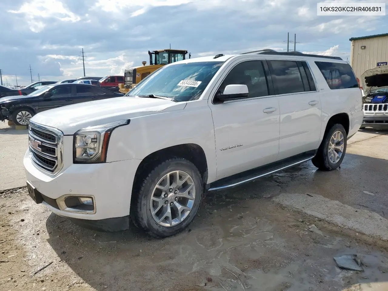 2017 GMC Yukon Xl K1500 Slt VIN: 1GKS2GKC2HR406831 Lot: 56340355