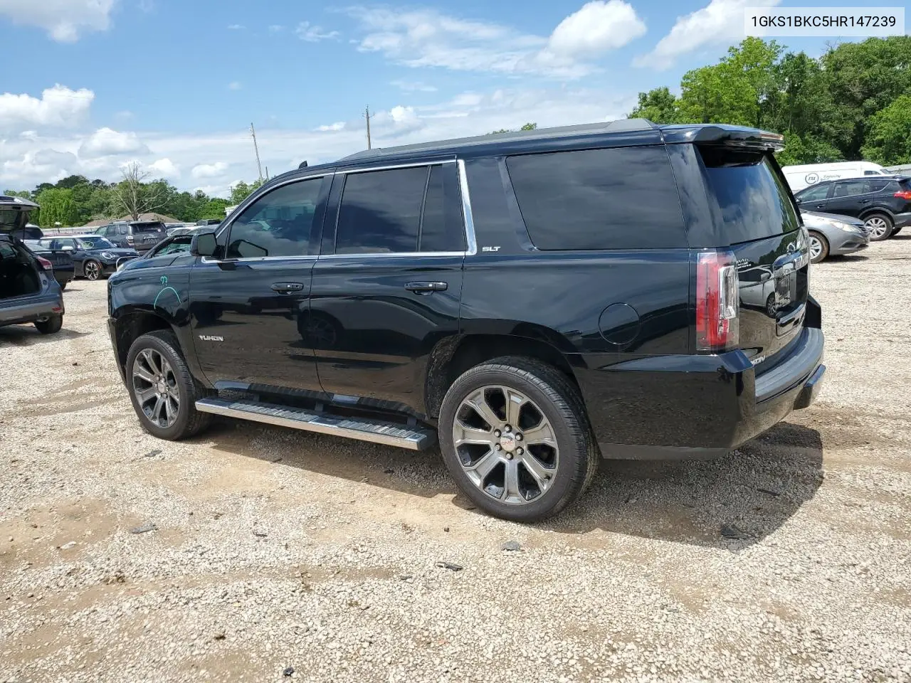 2017 GMC Yukon Slt VIN: 1GKS1BKC5HR147239 Lot: 56523845