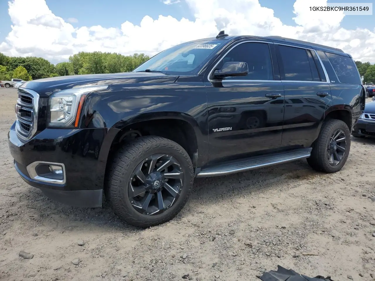 2017 GMC Yukon Slt VIN: 1GKS2BKC9HR361549 Lot: 62396625