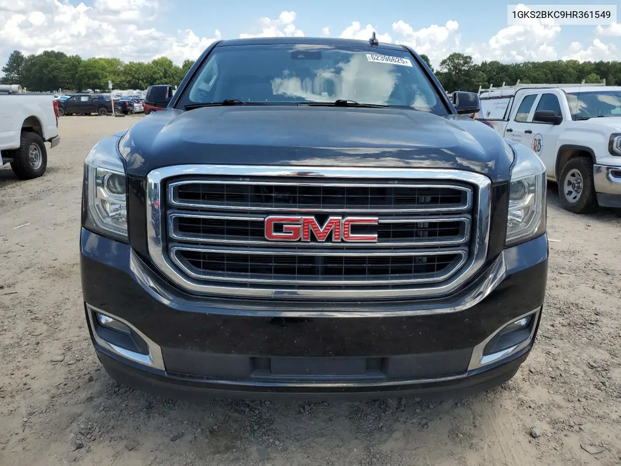 2017 GMC Yukon Slt VIN: 1GKS2BKC9HR361549 Lot: 62396625