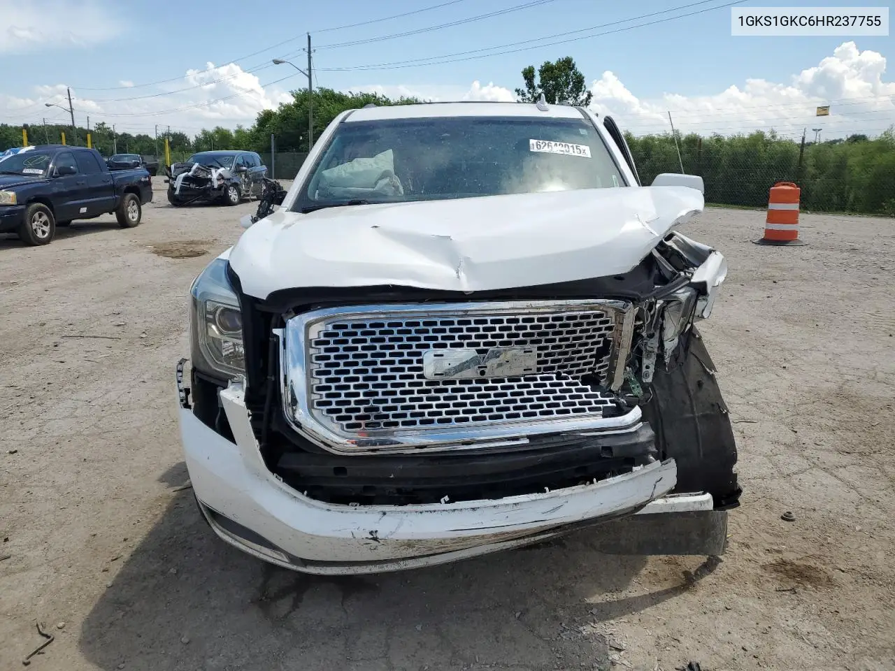 2017 GMC Yukon Xl C1500 Slt VIN: 1GKS1GKC6HR237755 Lot: 62642015