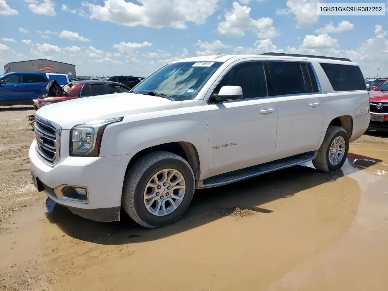 2017 GMC Yukon Xl C1500 Slt VIN: 1GKS1GKC9HR387262 Lot: 62715035