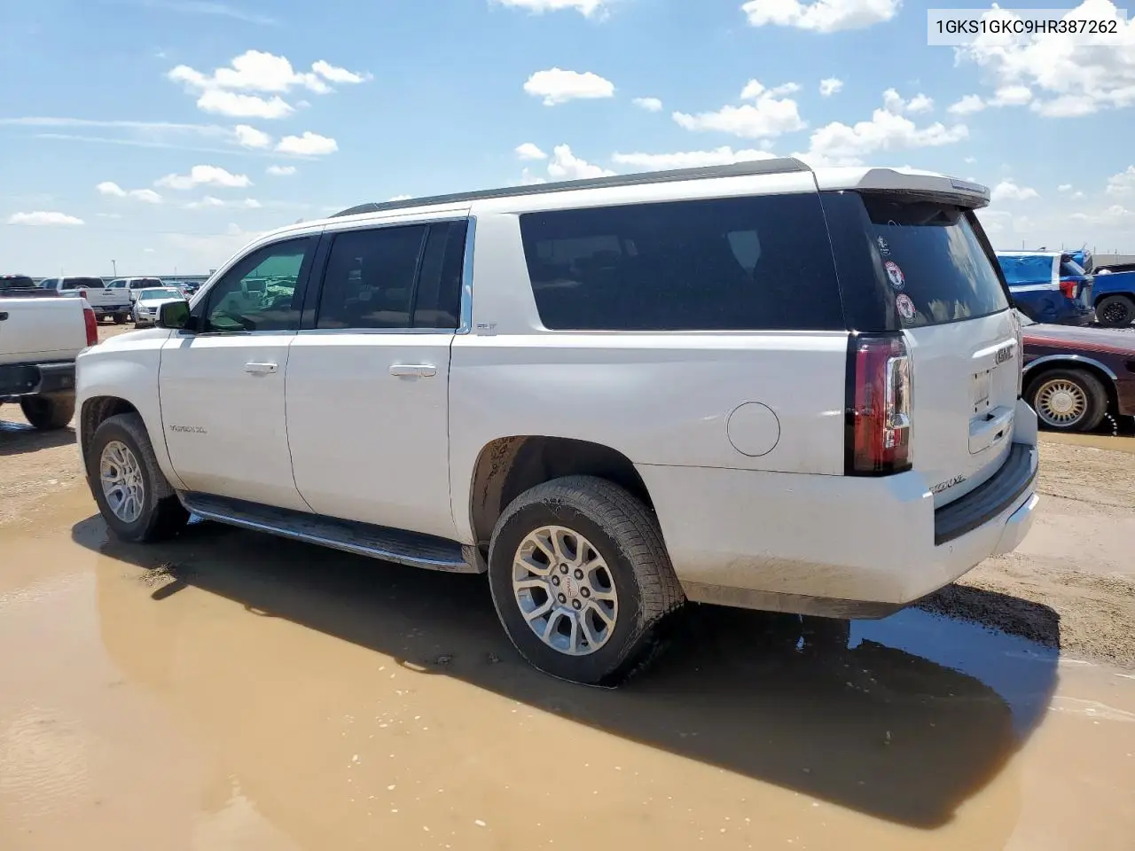2017 GMC Yukon Xl C1500 Slt VIN: 1GKS1GKC9HR387262 Lot: 62715035