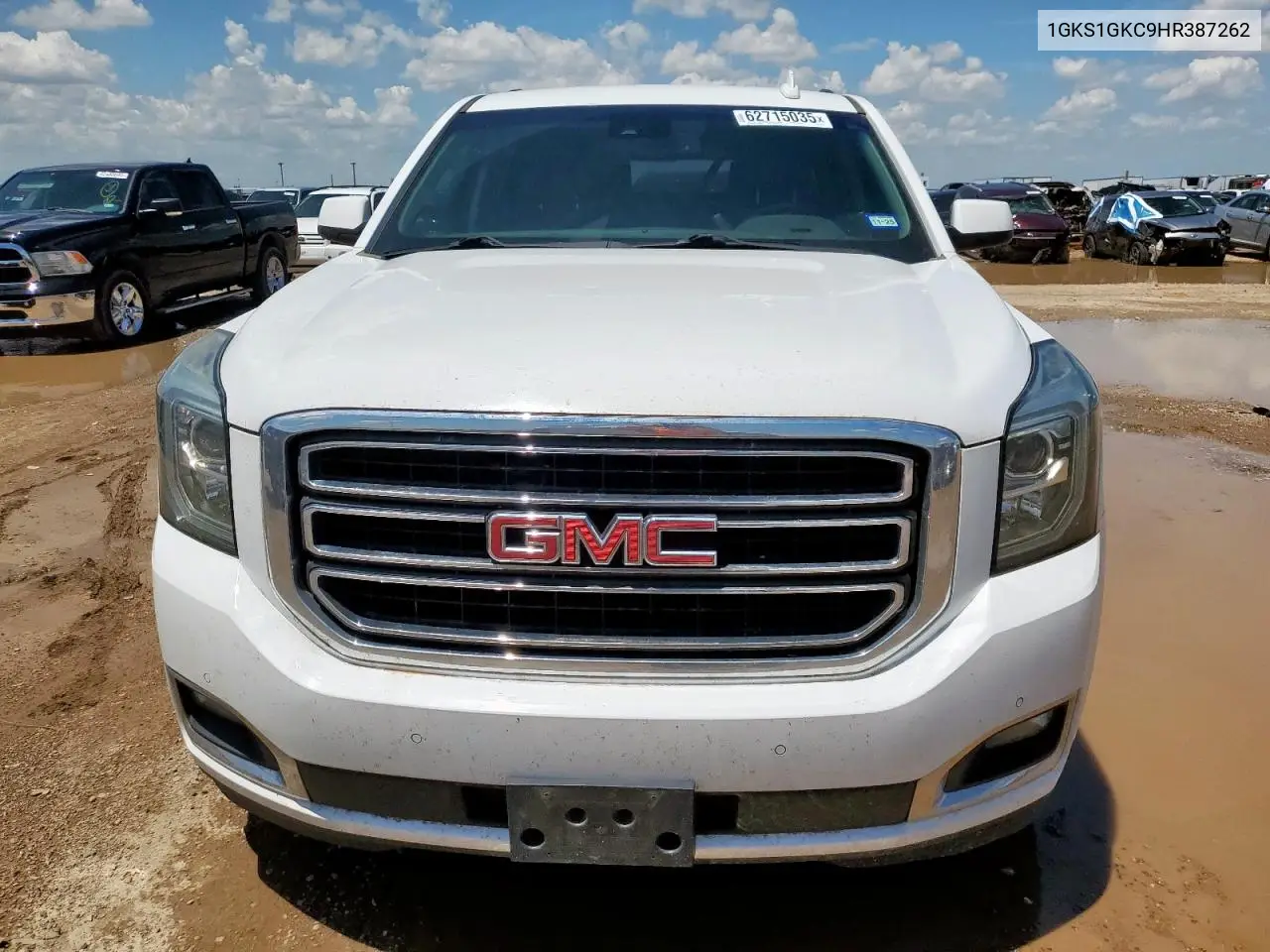 2017 GMC Yukon Xl C1500 Slt VIN: 1GKS1GKC9HR387262 Lot: 62715035