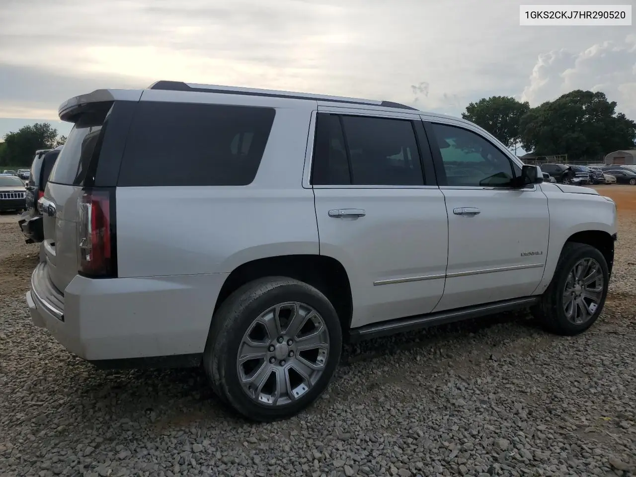 2017 GMC Yukon Denali VIN: 1GKS2CKJ7HR290520 Lot: 62875505
