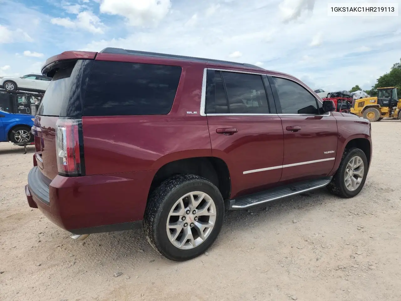 2017 GMC Yukon Sle VIN: 1GKS1AKC1HR219113 Lot: 63260175
