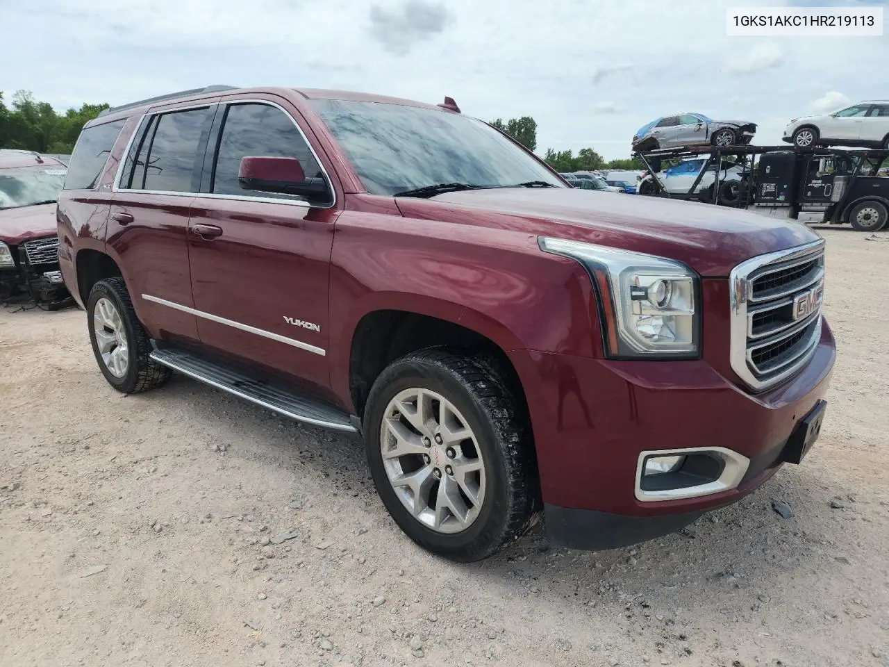 2017 GMC Yukon Sle VIN: 1GKS1AKC1HR219113 Lot: 63260175