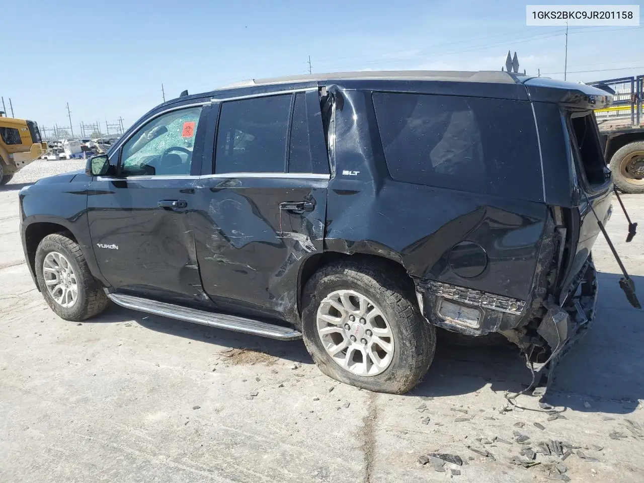 2018 GMC Yukon Slt VIN: 1GKS2BKC9JR201158 Lot: 52612245
