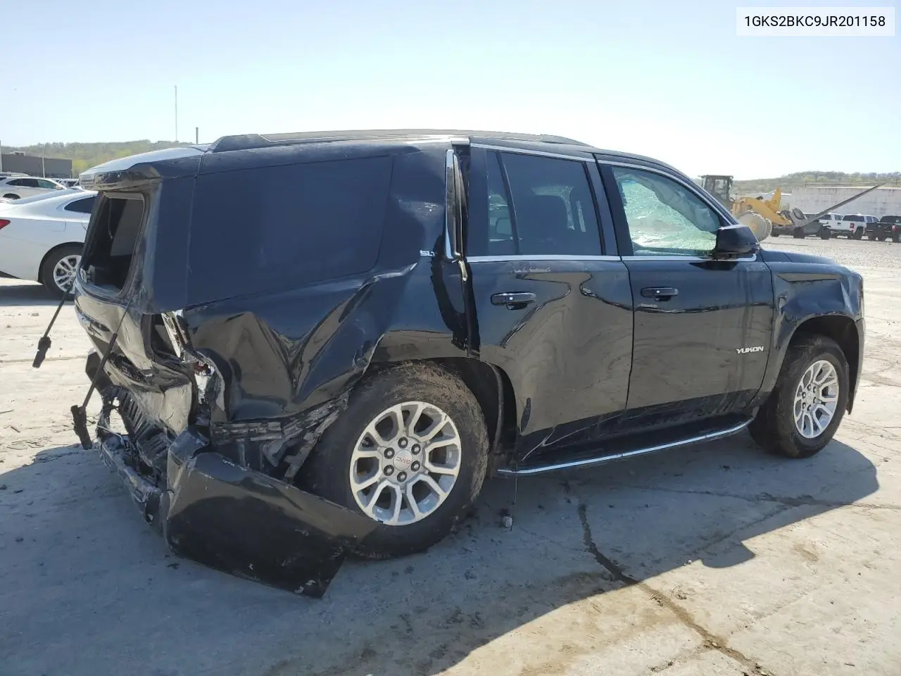 2018 GMC Yukon Slt VIN: 1GKS2BKC9JR201158 Lot: 52612245