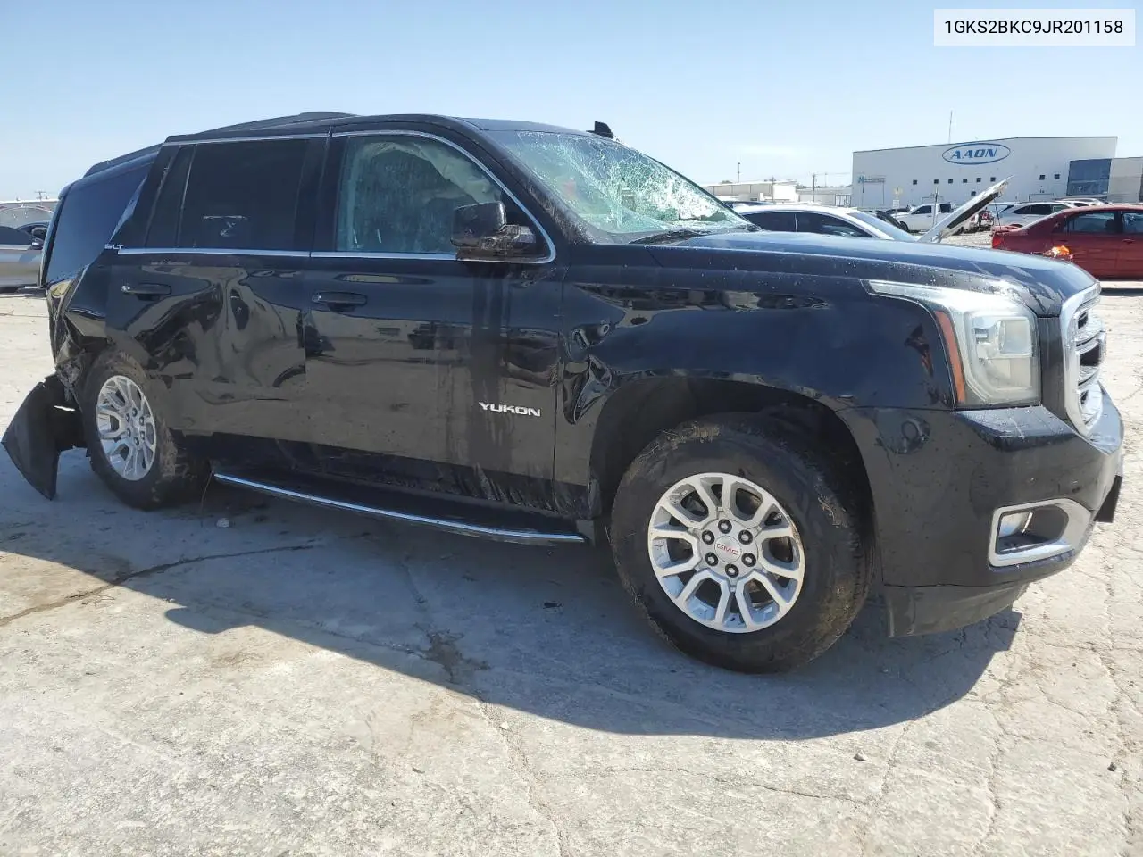 2018 GMC Yukon Slt VIN: 1GKS2BKC9JR201158 Lot: 52612245