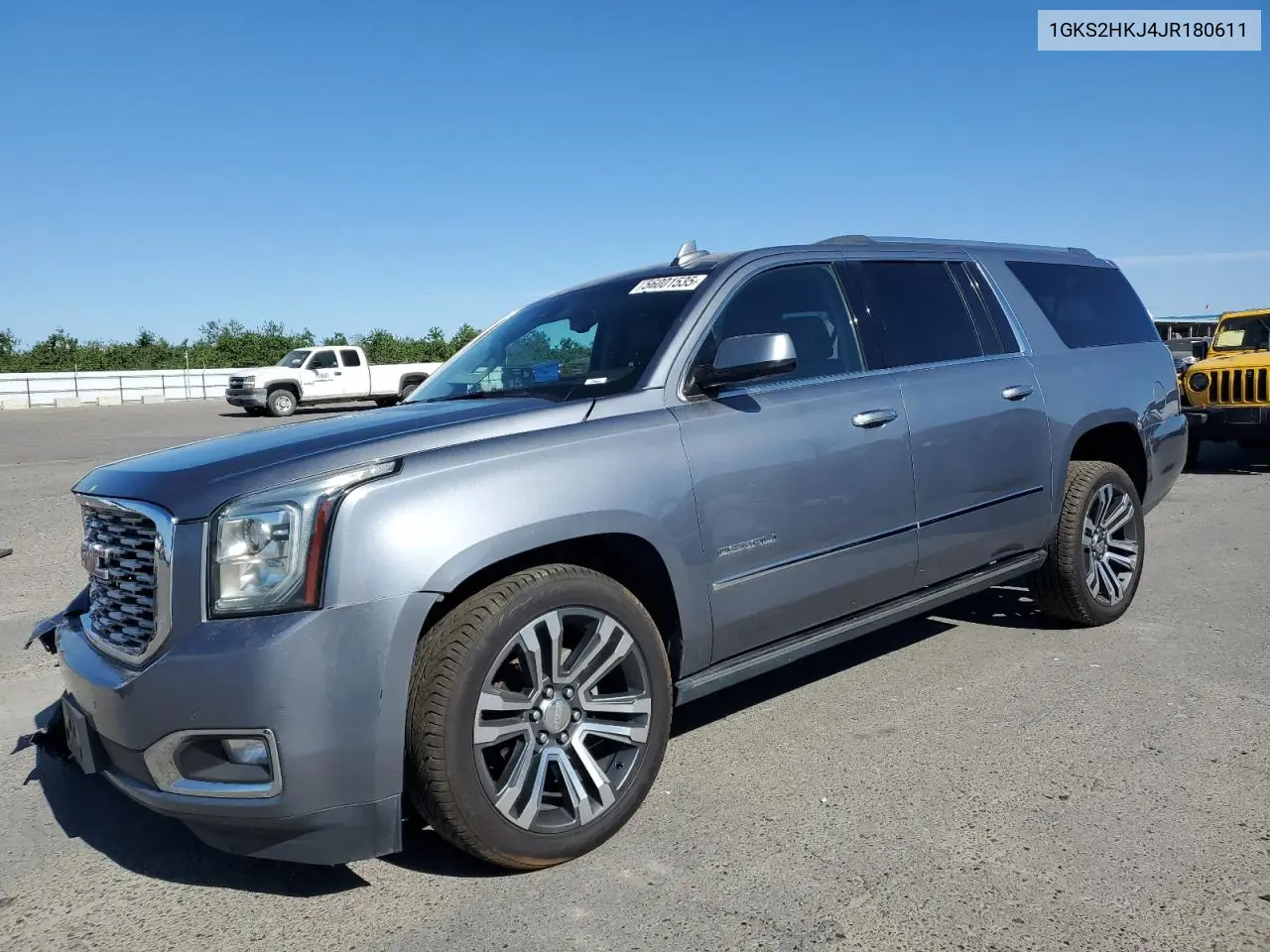 2018 GMC Yukon Xl Denali VIN: 1GKS2HKJ4JR180611 Lot: 56001535