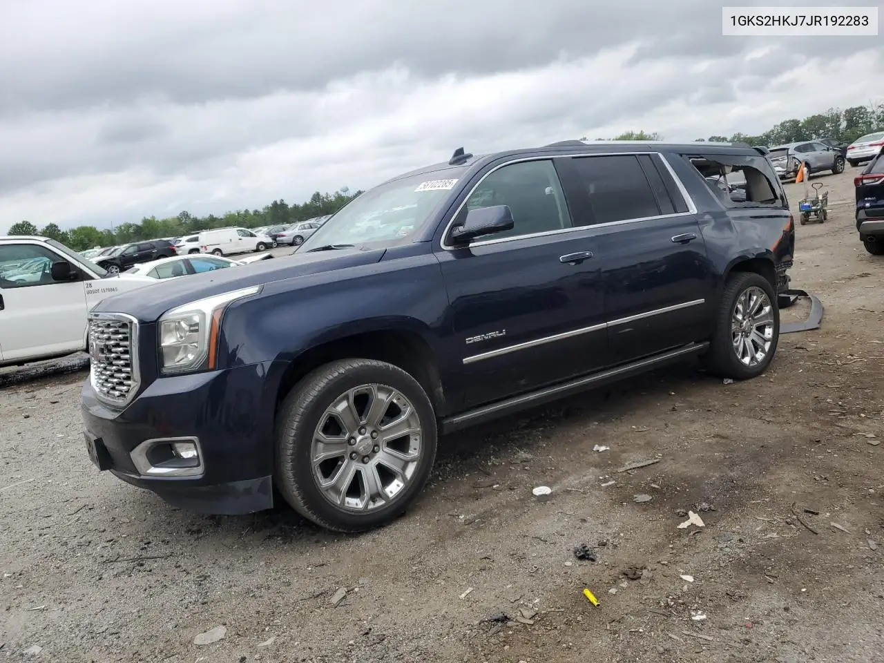 2018 GMC Yukon Xl Denali VIN: 1GKS2HKJ7JR192283 Lot: 56102285
