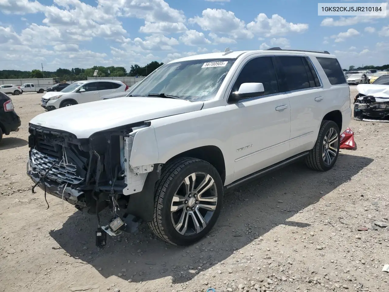 2018 GMC Yukon Denali VIN: 1GKS2CKJ5JR210184 Lot: 56700905