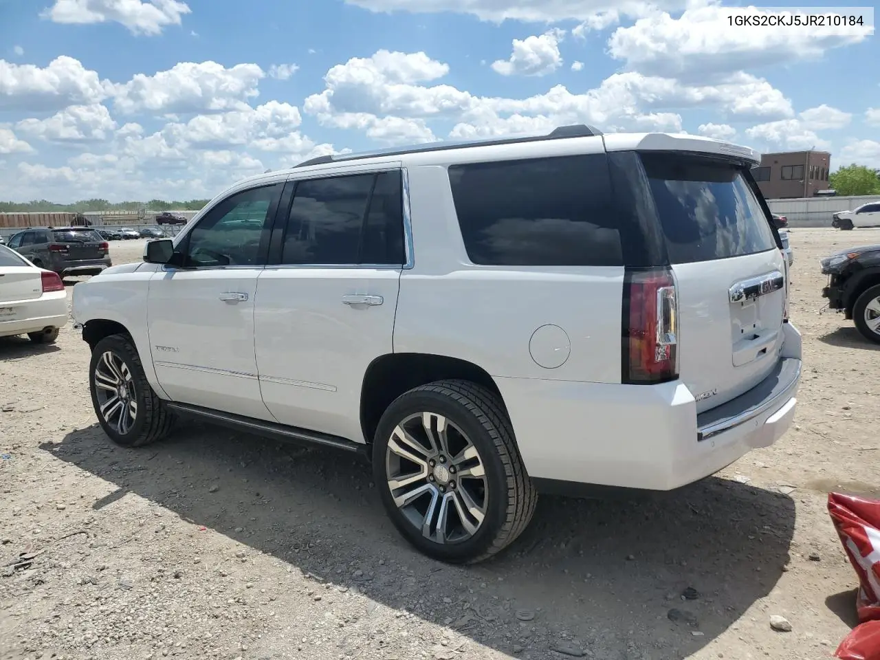 2018 GMC Yukon Denali VIN: 1GKS2CKJ5JR210184 Lot: 56700905