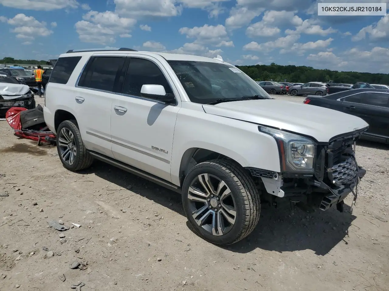 2018 GMC Yukon Denali VIN: 1GKS2CKJ5JR210184 Lot: 56700905