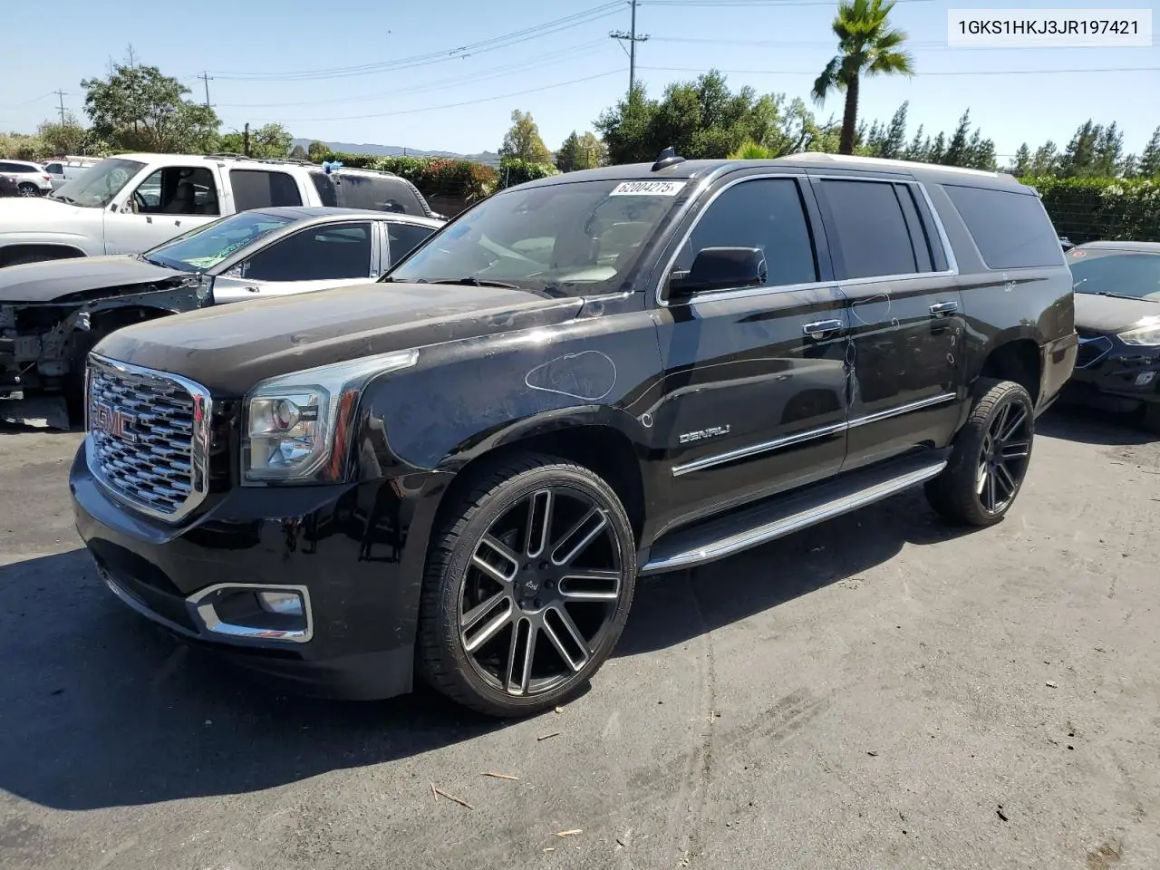2018 GMC Yukon Xl Denali VIN: 1GKS1HKJ3JR197421 Lot: 62004275