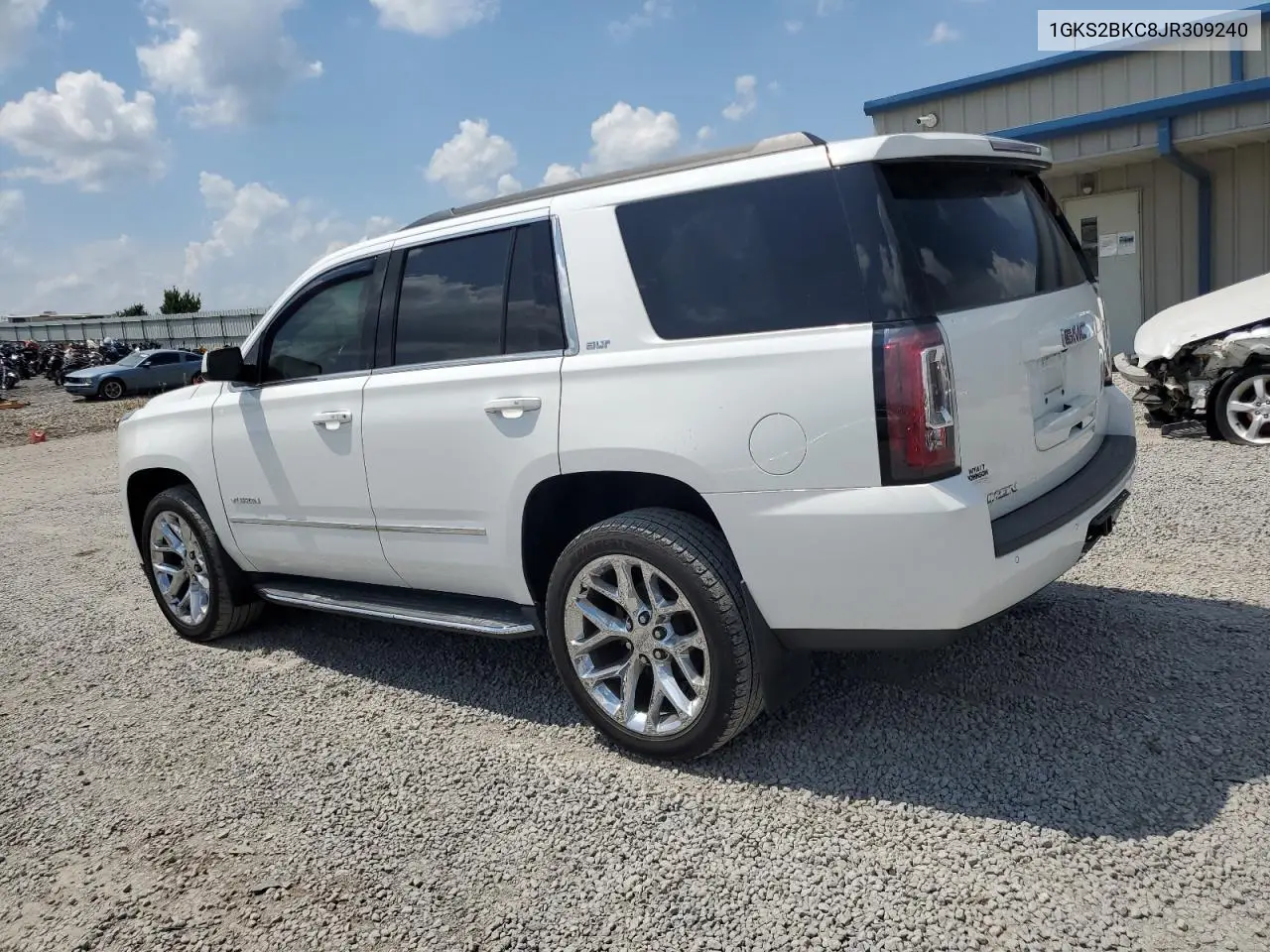 2018 GMC Yukon Slt VIN: 1GKS2BKC8JR309240 Lot: 62536065
