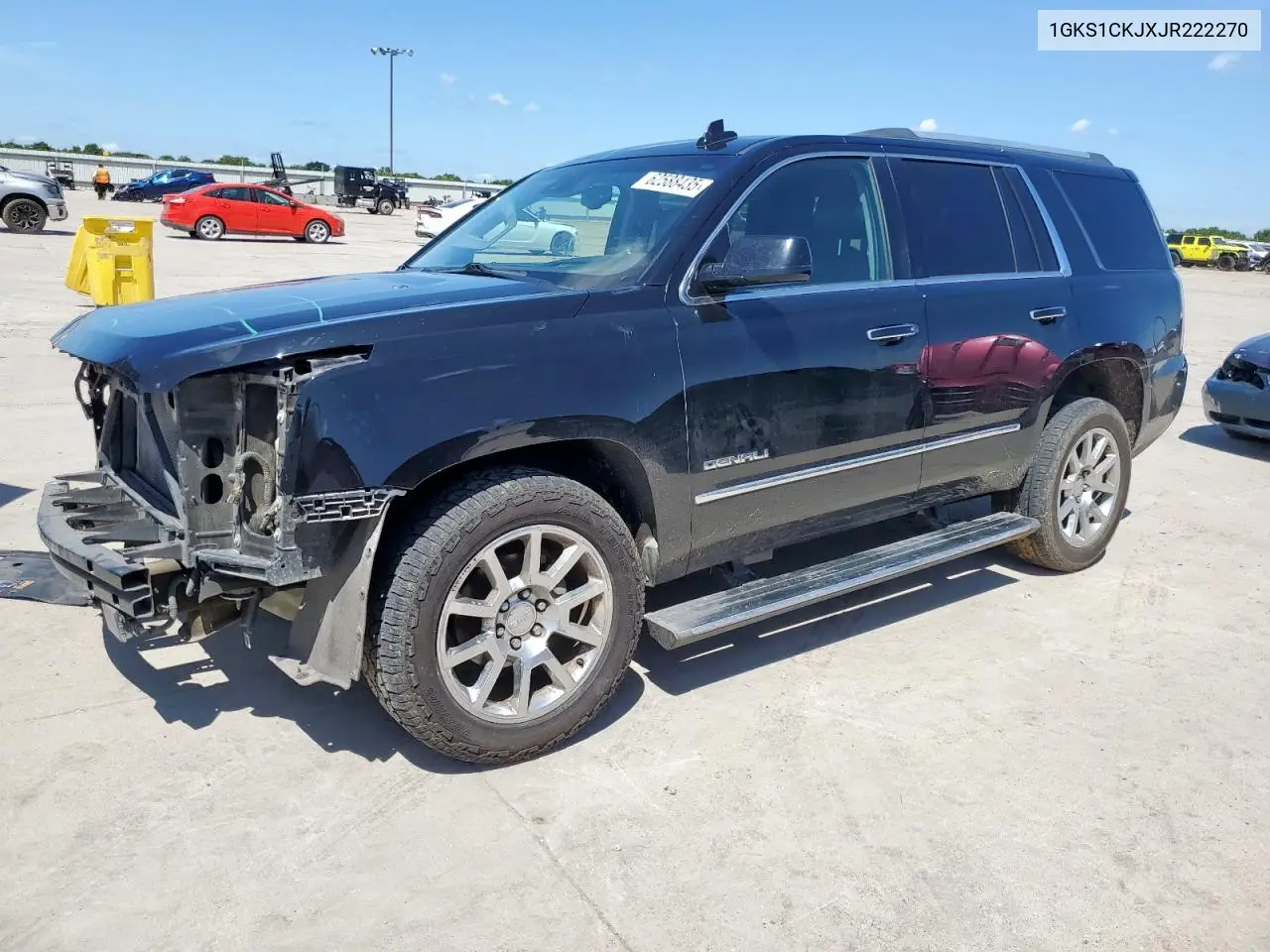 2018 GMC Yukon Denali VIN: 1GKS1CKJXJR222270 Lot: 62588435