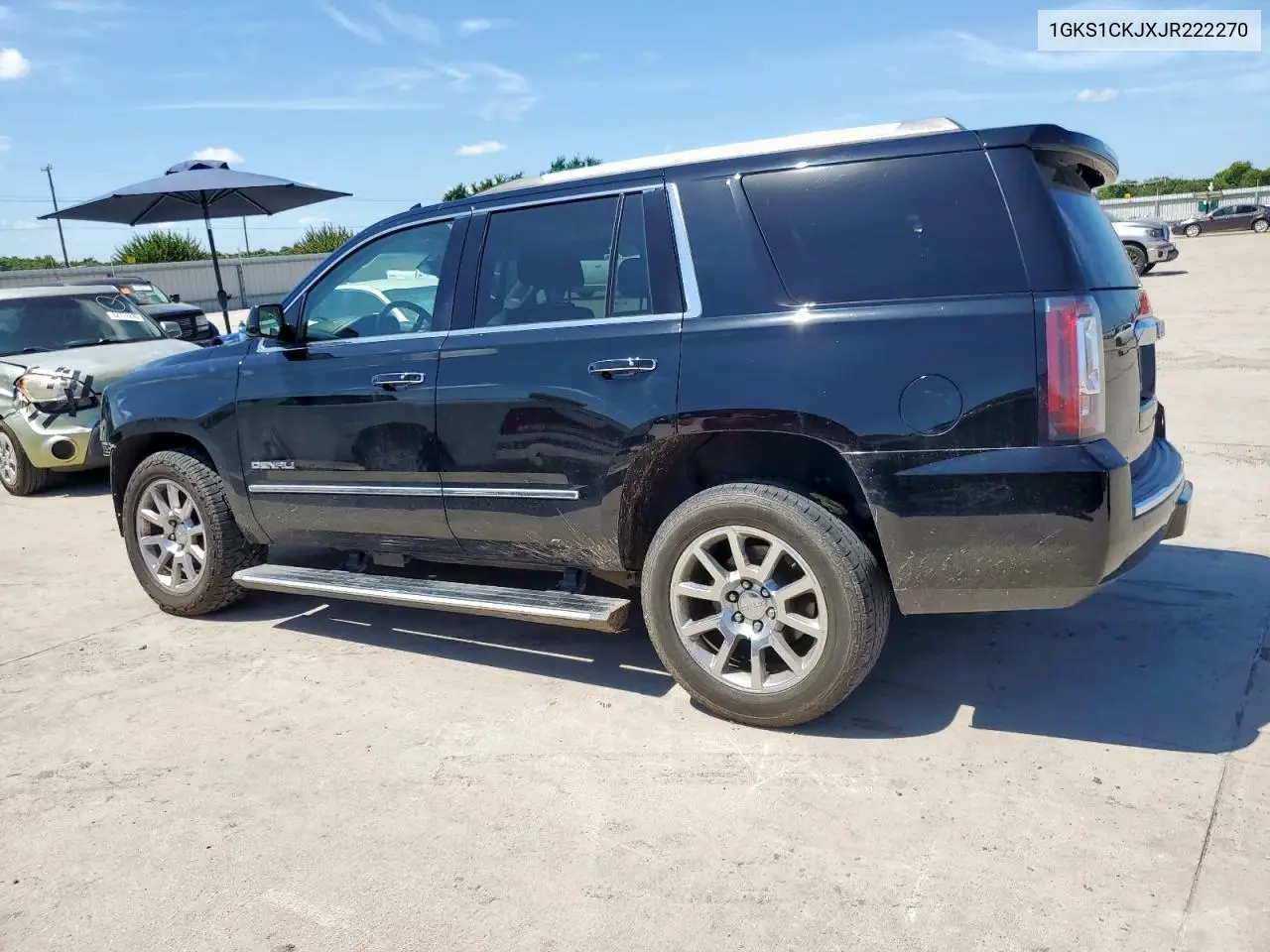 2018 GMC Yukon Denali VIN: 1GKS1CKJXJR222270 Lot: 62588435