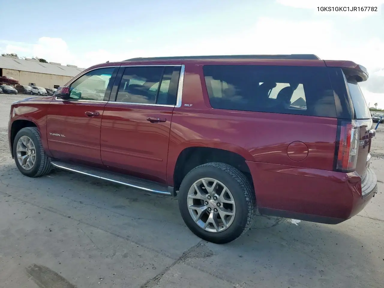 2018 GMC Yukon Xl C1500 Slt VIN: 1GKS1GKC1JR167782 Lot: 62600785