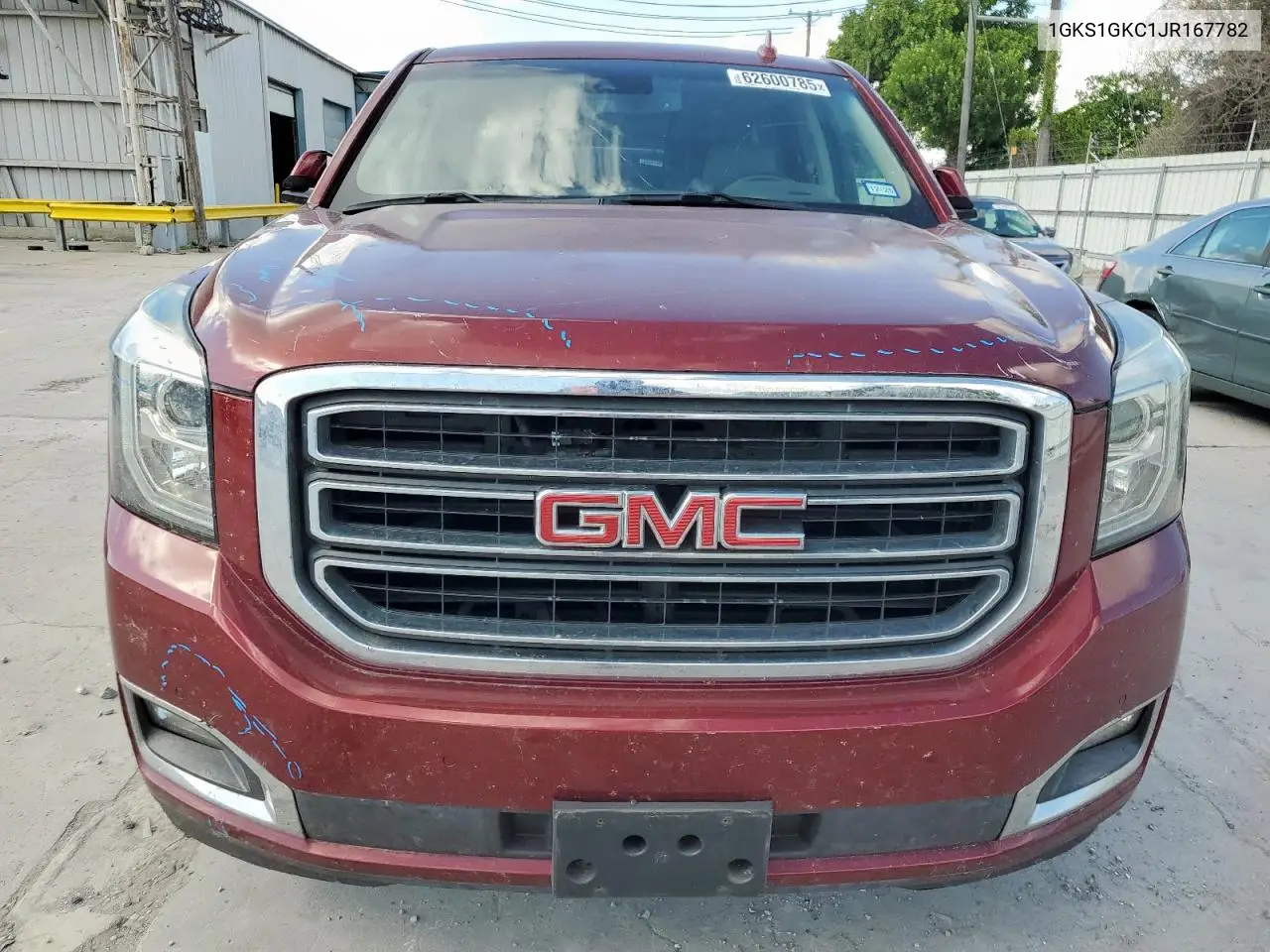 2018 GMC Yukon Xl C1500 Slt VIN: 1GKS1GKC1JR167782 Lot: 62600785