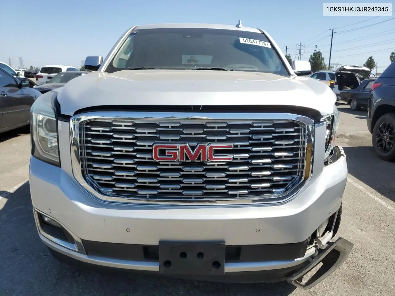 2018 GMC Yukon Xl Denali VIN: 1GKS1HKJ3JR243345 Lot: 62831775