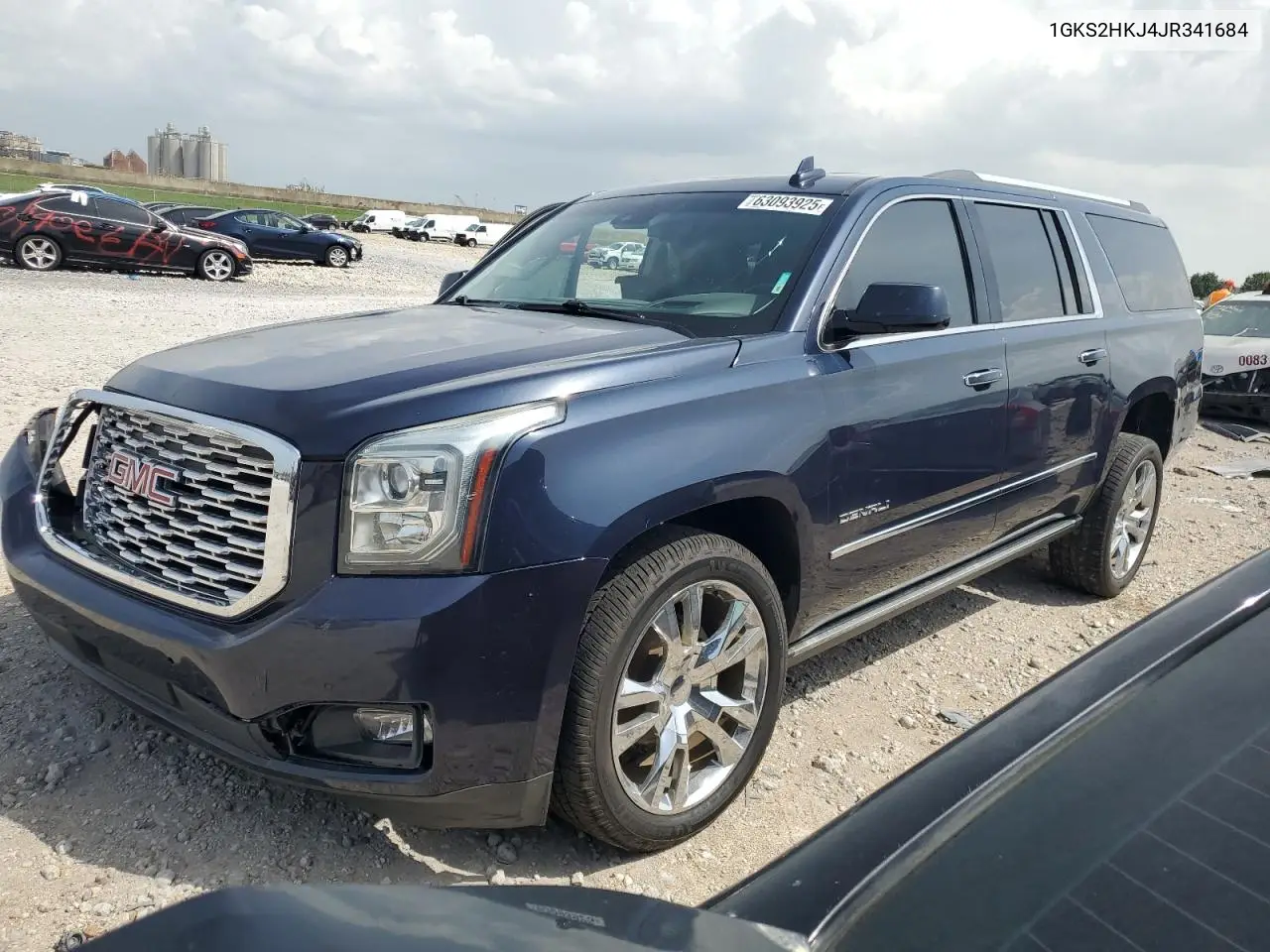 2018 GMC Yukon Xl Denali VIN: 1GKS2HKJ4JR341684 Lot: 63093925