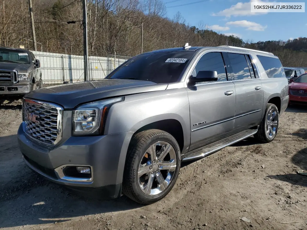 2018 GMC Yukon Xl Denali VIN: 1GKS2HKJ7JR336222 Lot: 82342104
