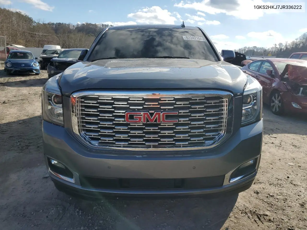 2018 GMC Yukon Xl Denali VIN: 1GKS2HKJ7JR336222 Lot: 82342104