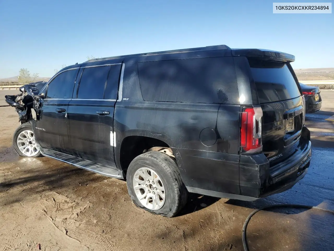 2019 GMC Yukon Xl K1500 Slt VIN: 1GKS2GKCXKR234894 Lot: 47420175