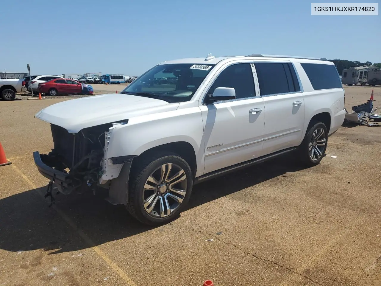 2019 GMC Yukon Xl Denali VIN: 1GKS1HKJXKR174820 Lot: 56588985