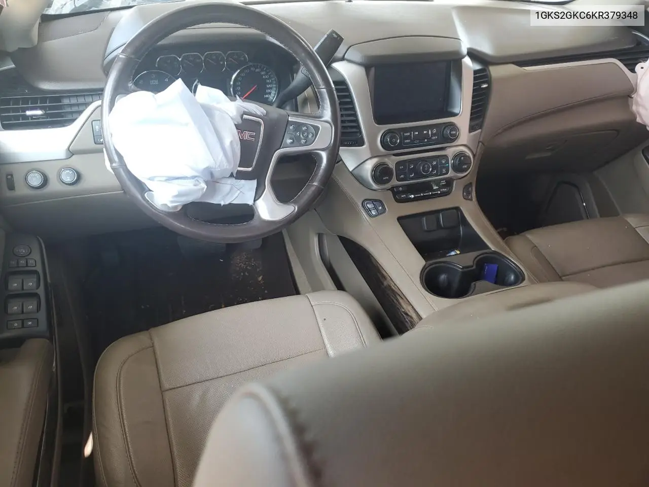 2019 GMC Yukon Xl K1500 Slt VIN: 1GKS2GKC6KR379348 Lot: 60435455