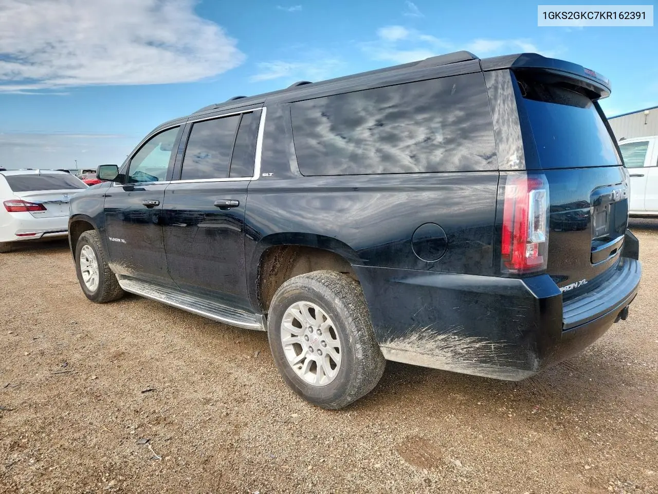 2019 GMC Yukon Xl K1500 Slt VIN: 1GKS2GKC7KR162391 Lot: 61353945