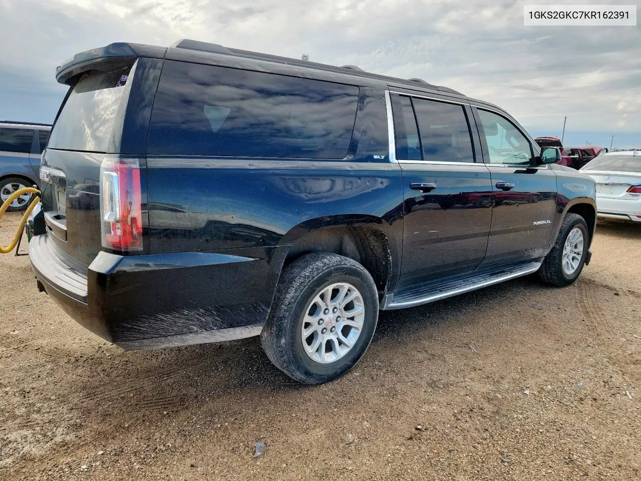 2019 GMC Yukon Xl K1500 Slt VIN: 1GKS2GKC7KR162391 Lot: 61353945