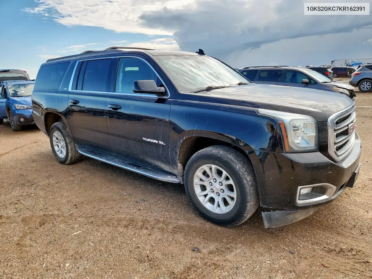 2019 GMC Yukon Xl K1500 Slt VIN: 1GKS2GKC7KR162391 Lot: 61353945