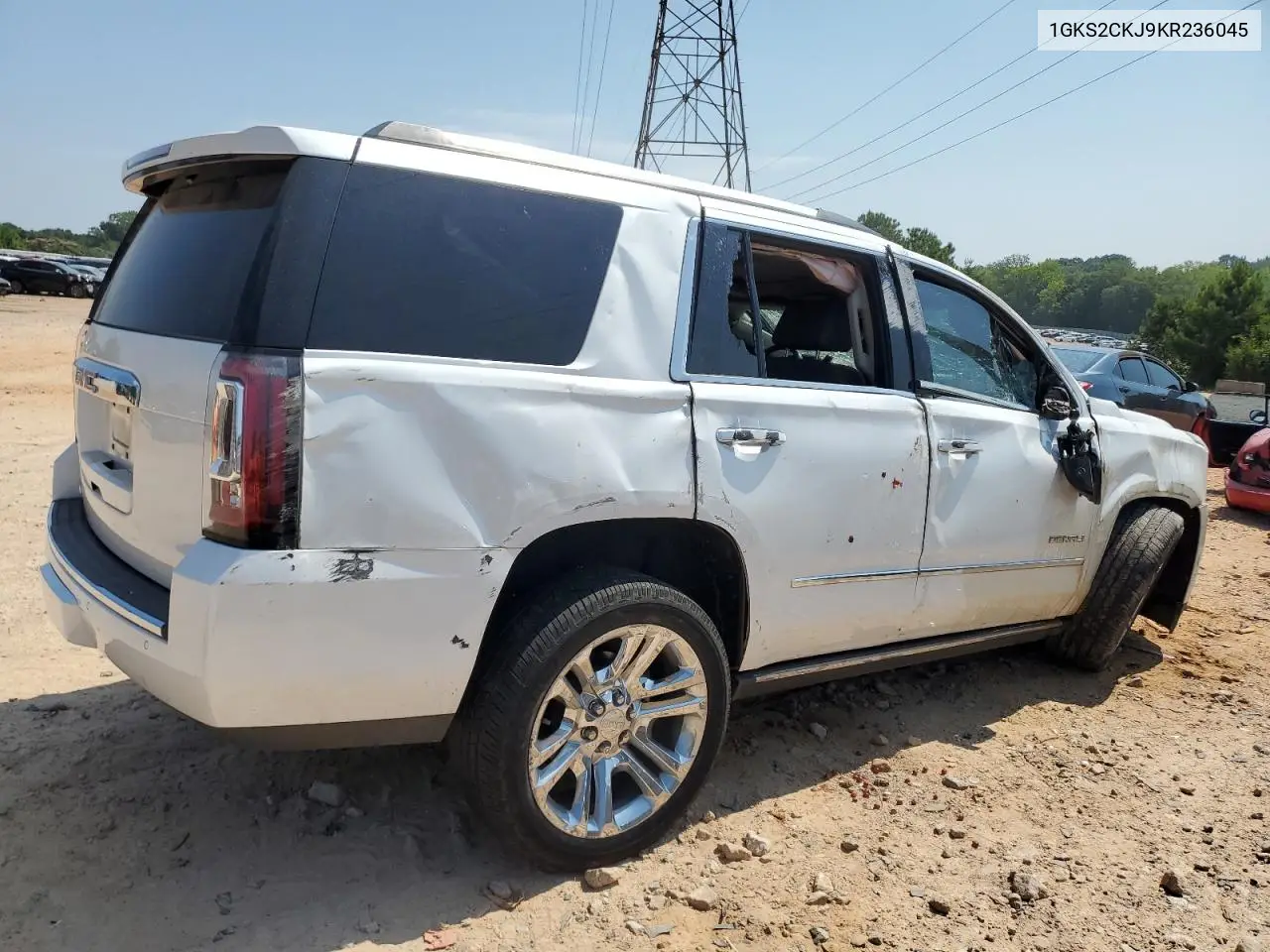 2019 GMC Yukon Denali VIN: 1GKS2CKJ9KR236045 Lot: 62757225
