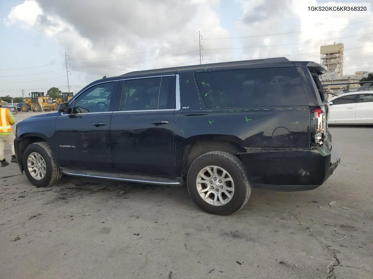 2019 GMC Yukon Xl K1500 Slt VIN: 1GKS2GKC6KR368320 Lot: 63010315