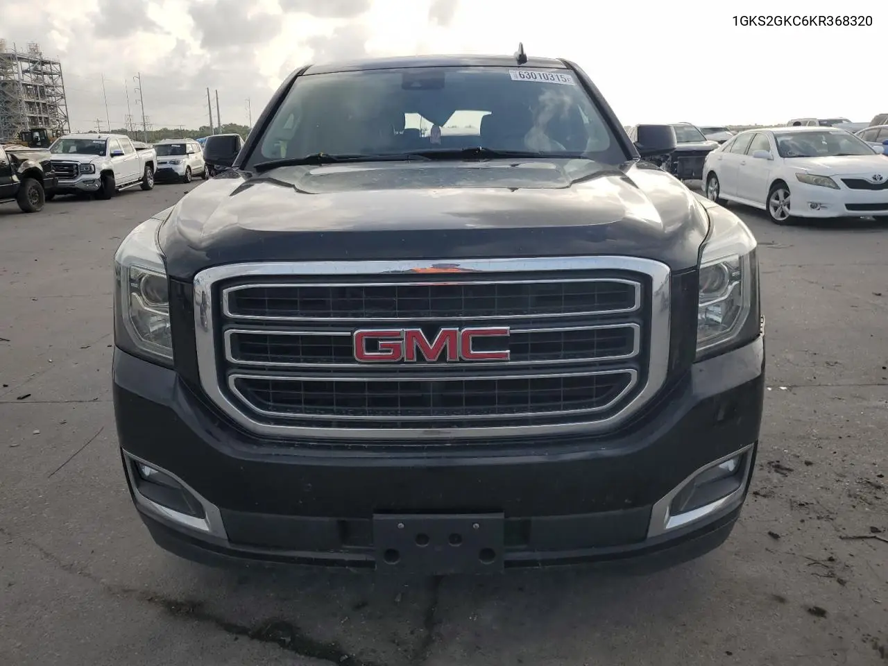 2019 GMC Yukon Xl K1500 Slt VIN: 1GKS2GKC6KR368320 Lot: 63010315