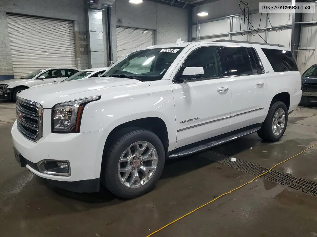 2019 GMC Yukon Xl K1500 Slt VIN: 1GKS2GKC9KR361586 Lot: 63251695