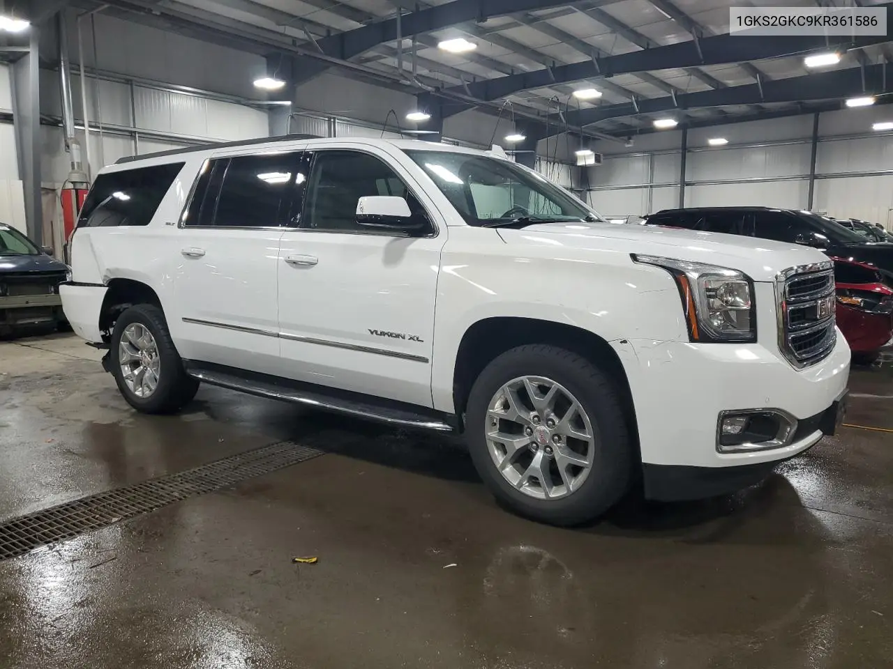 2019 GMC Yukon Xl K1500 Slt VIN: 1GKS2GKC9KR361586 Lot: 63251695