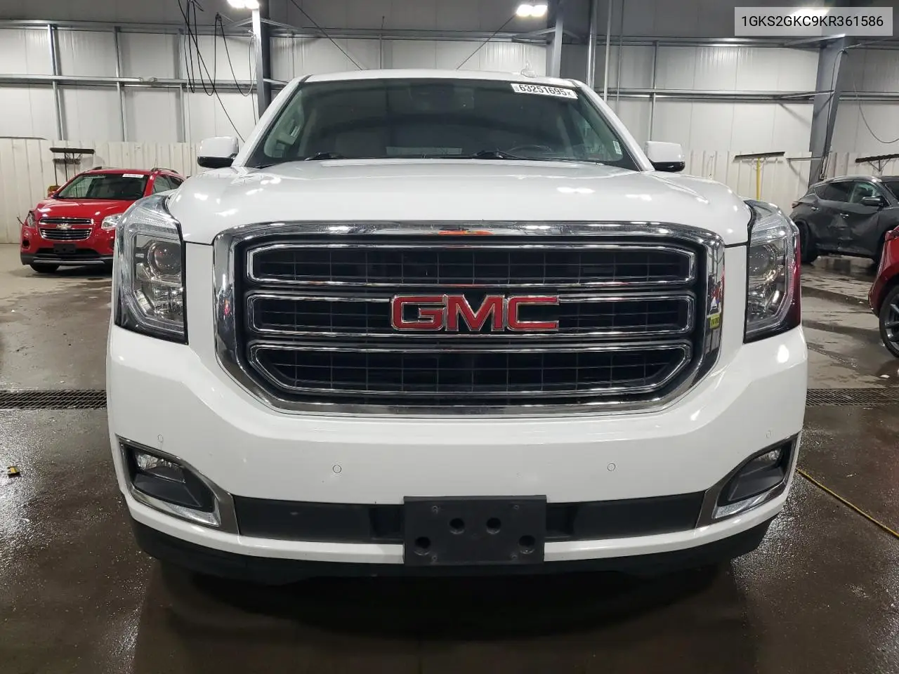 2019 GMC Yukon Xl K1500 Slt VIN: 1GKS2GKC9KR361586 Lot: 63251695