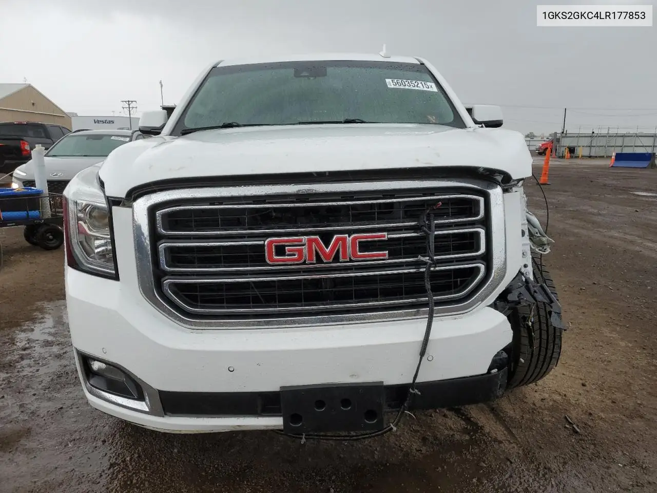 2020 GMC Yukon Xl K1500 Slt VIN: 1GKS2GKC4LR177853 Lot: 56035215
