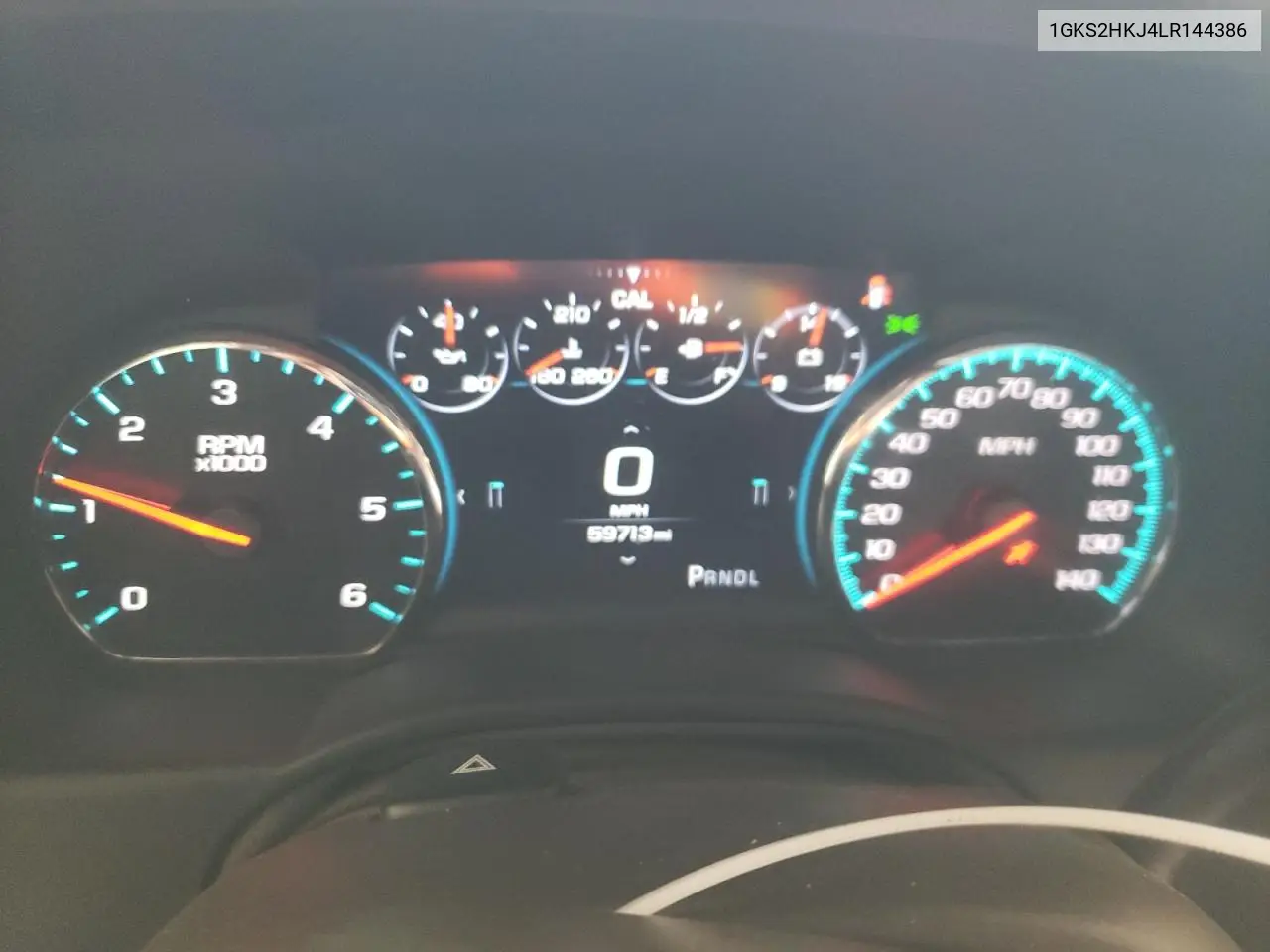 2020 GMC Yukon Xl Denali VIN: 1GKS2HKJ4LR144386 Lot: 62763133