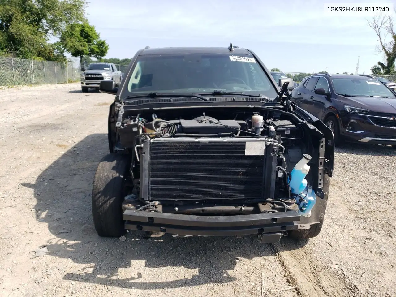 2020 GMC Yukon Xl Denali VIN: 1GKS2HKJ8LR113240 Lot: 62883055