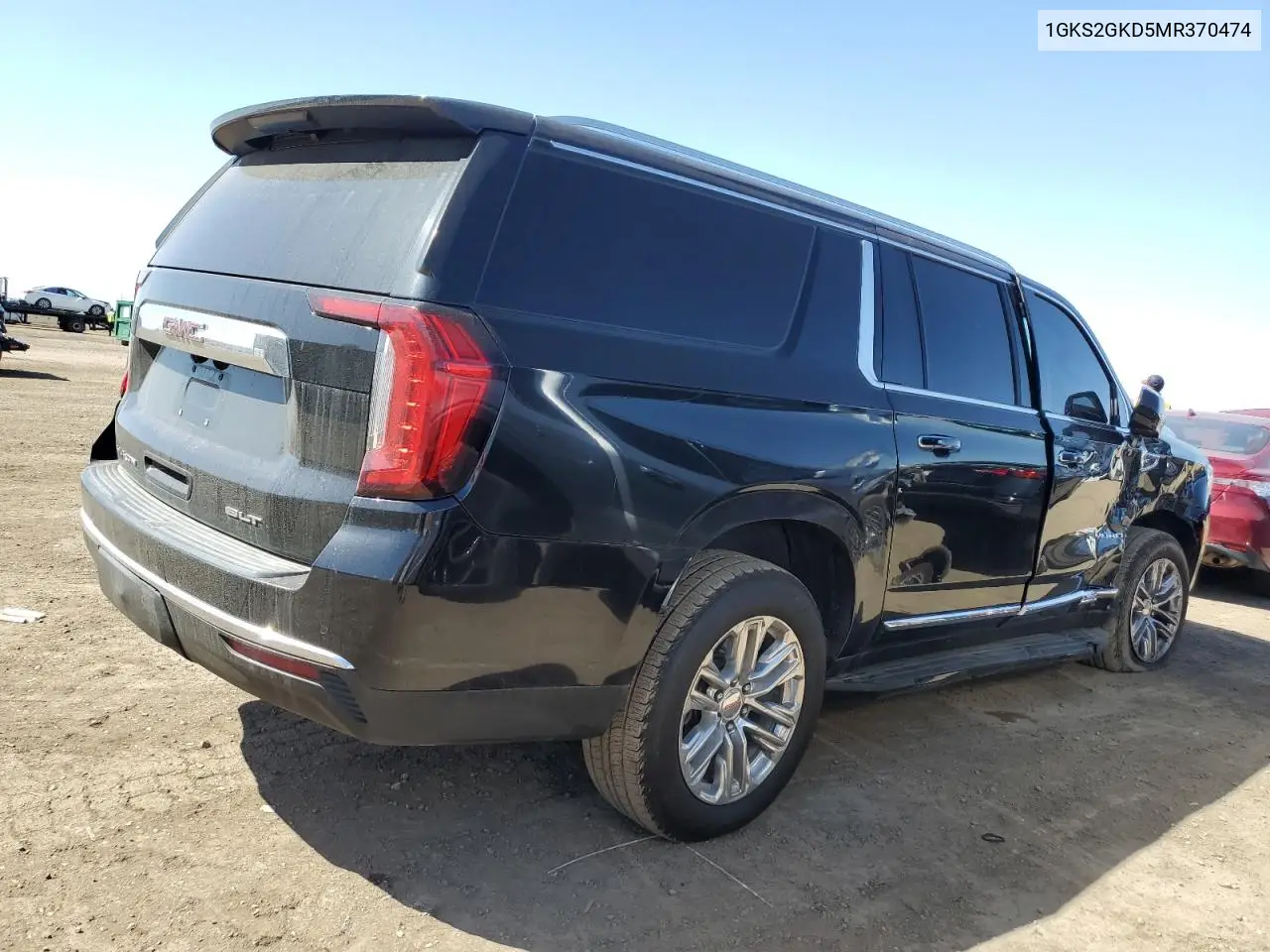 2021 GMC Yukon Xl K1500 Slt VIN: 1GKS2GKD5MR370474 Lot: 52116495